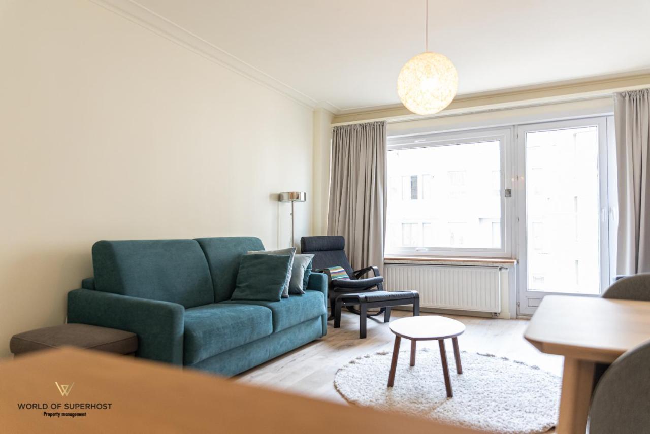 Helene, Appartement Vlakbij Het Strand أوستيند المظهر الخارجي الصورة